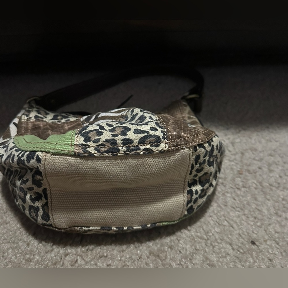 VINTAGE FOSSIL HACIENDA SHOPPER HANDBAG - Picture 2 of 4